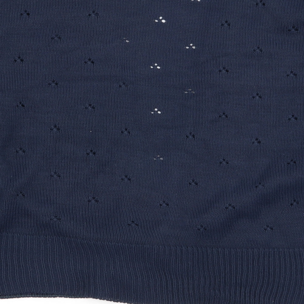 Littlewoods Womens Blue   Cardigan Jumper Size 12