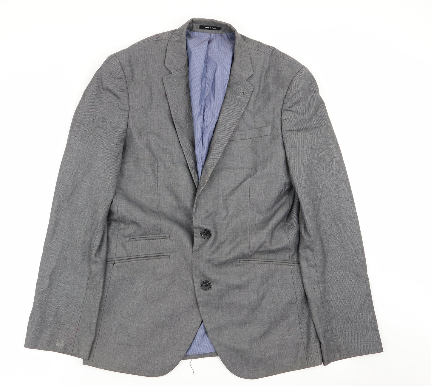 Cedar Wood State Mens Grey   Jacket Blazer Size 38