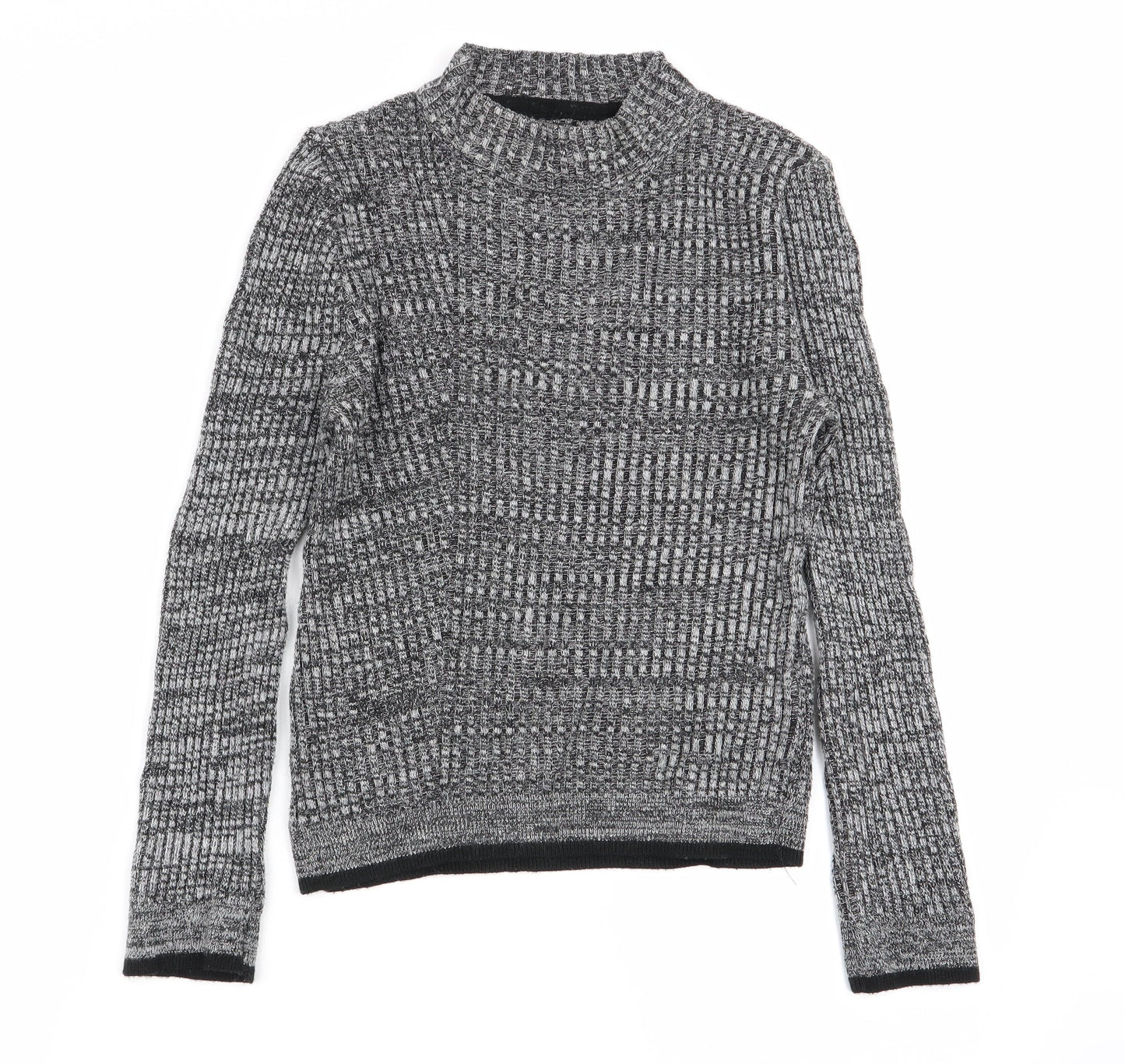 Topshop Womens Grey   Pullover Jumper Size S