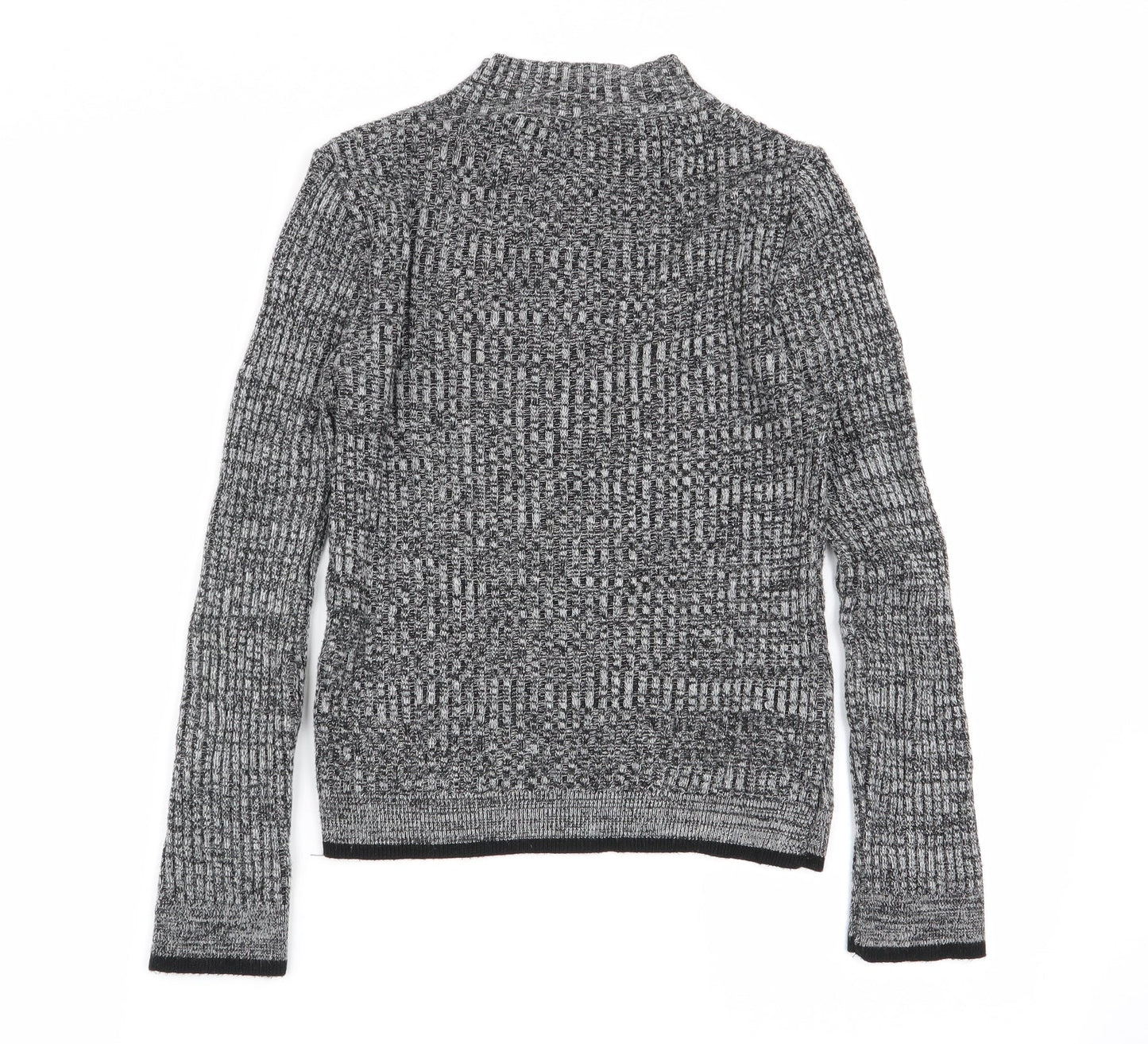 Topshop Womens Grey   Pullover Jumper Size S