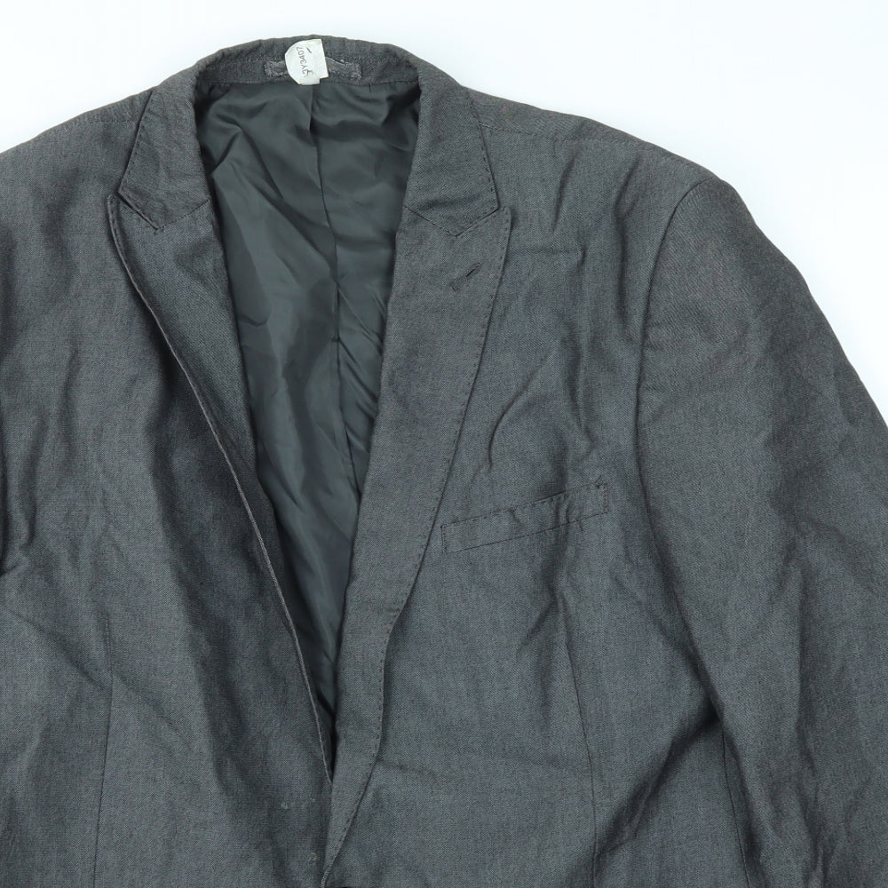 M&S Mens Grey   Jacket Blazer Size 44