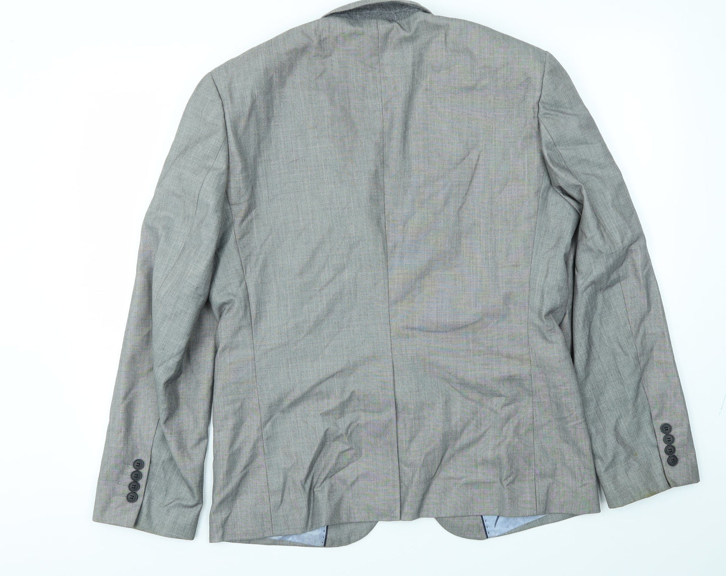 Cedar Wood State Mens Grey   Jacket Blazer Size 42