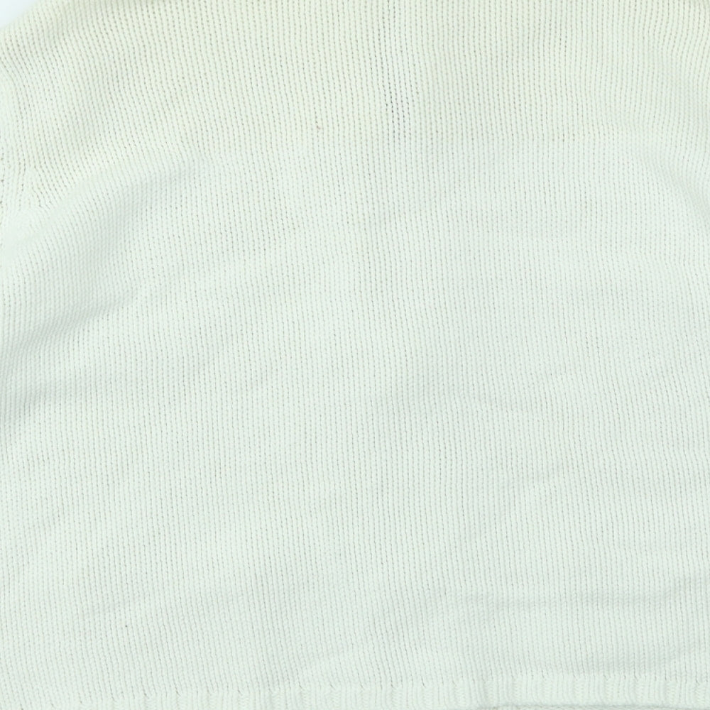 Papaya Womens Ivory   Full Zip Jumper Size 22