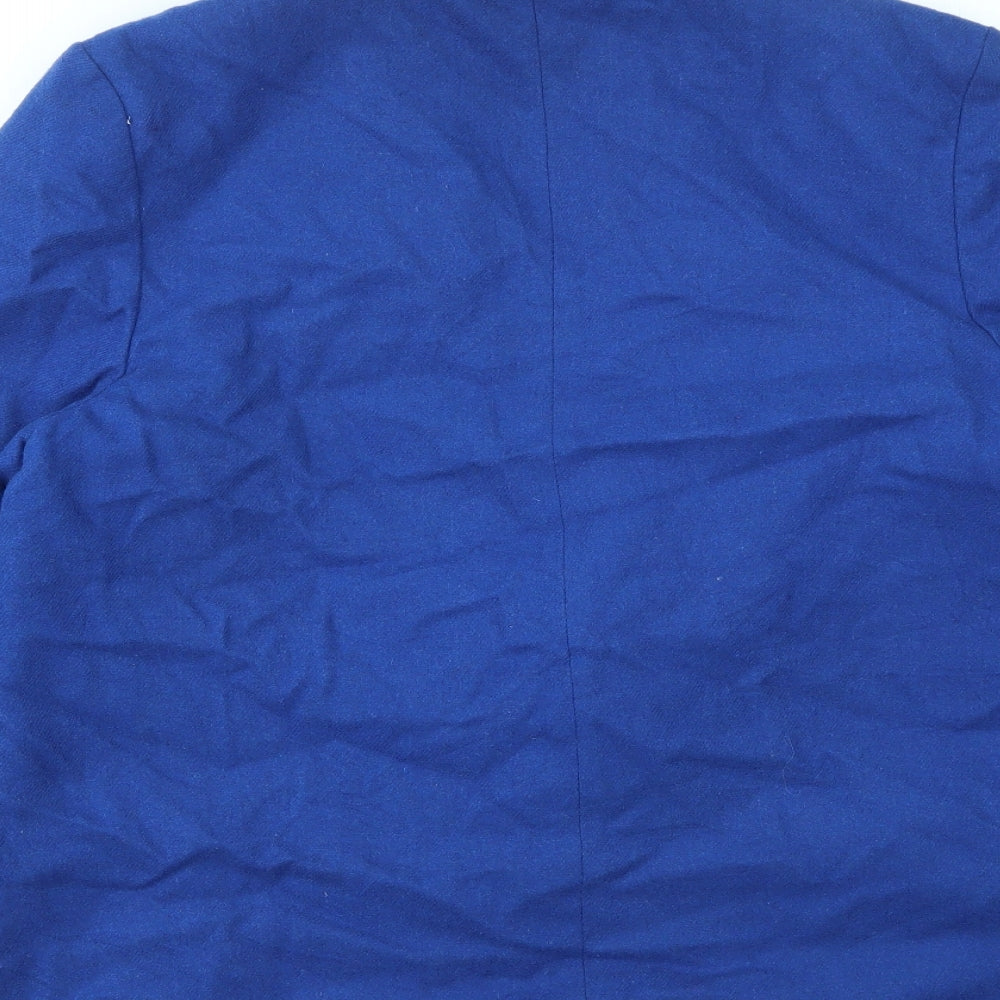 Littlewoods Womens Blue   Jacket Blazer Size 16