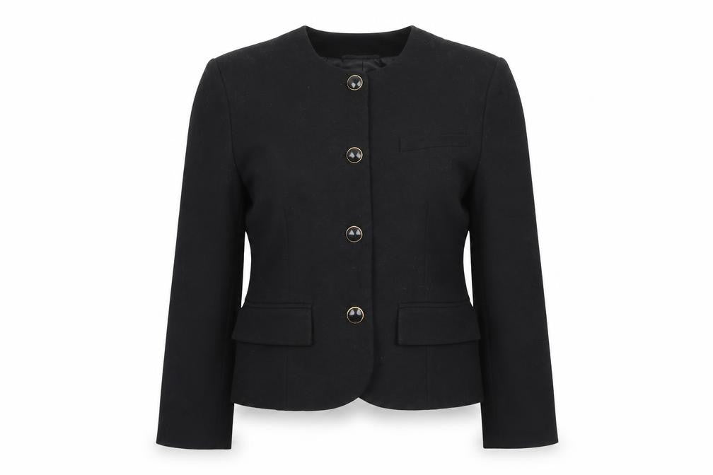 TONI Womens Black   Jacket Blazer Size 38