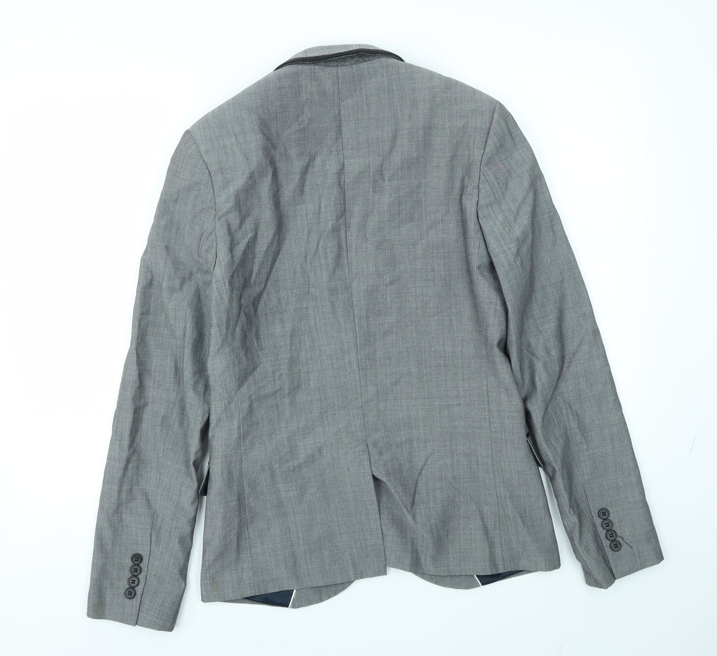 Topman Mens Grey   Jacket Blazer Size 36
