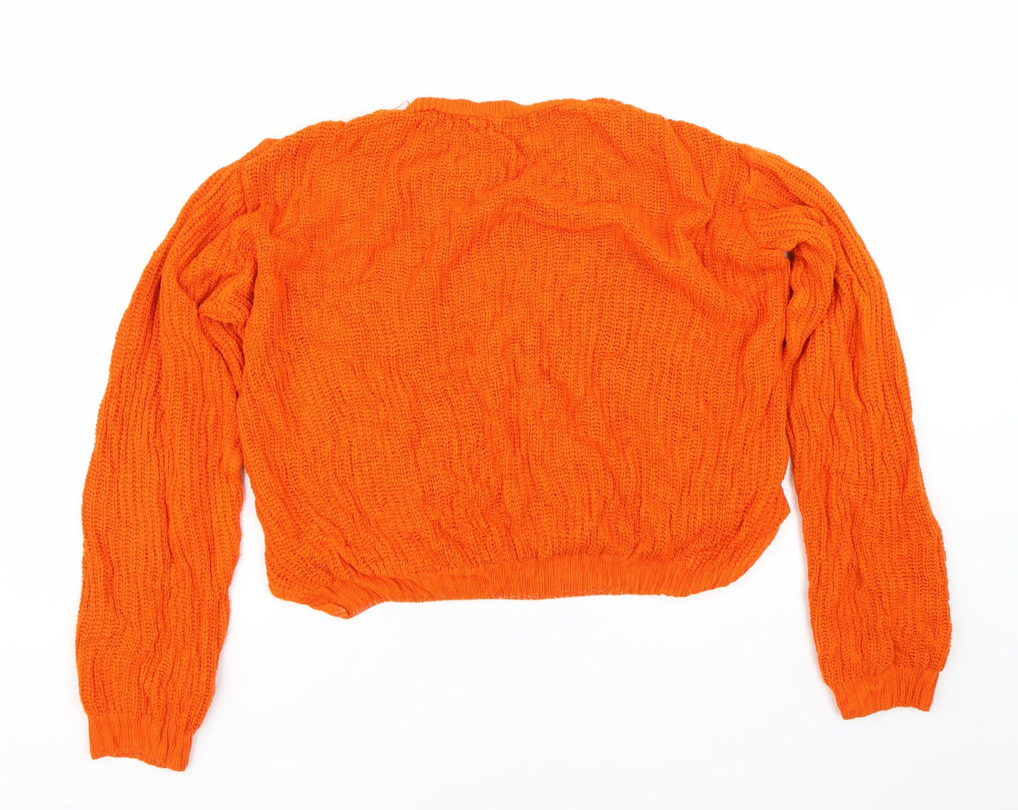 Select Womens Orange   Pullover Jumper Size 10