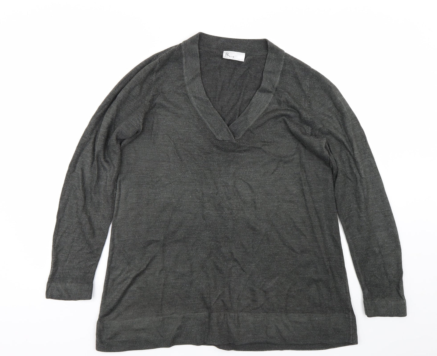 BHS Womens Grey   Pullover Jumper Size 14