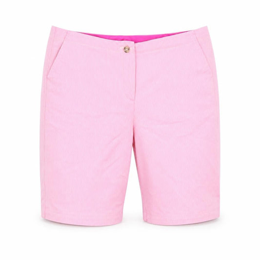 Preworn Womens Pink Striped  Bermuda Shorts Size 40