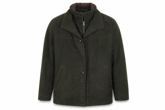 Jupiter Mens Green   Overcoat Coat Size S