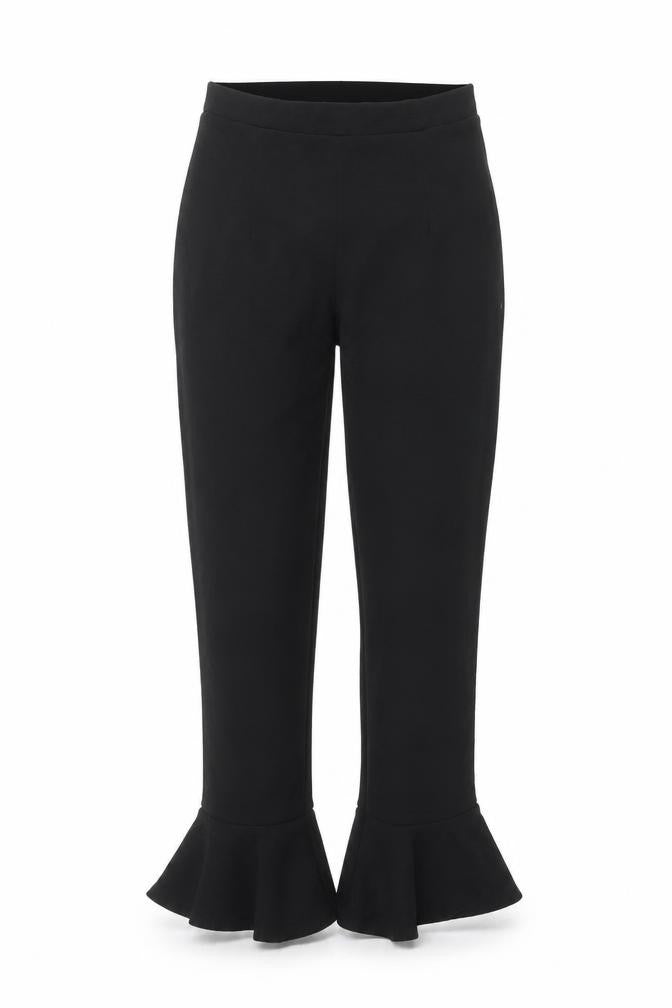 PRETTYLITTLETHING Womens Black   Trousers  Size 8 L25 in