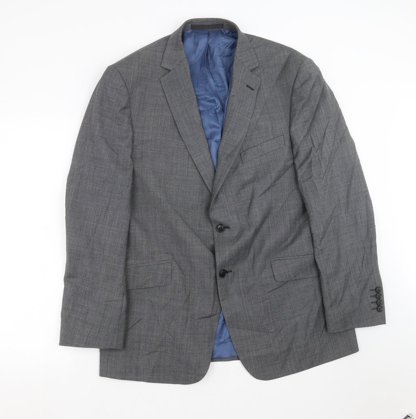 Marks and Spencer Mens Grey   Jacket Suit Jacket Size 42