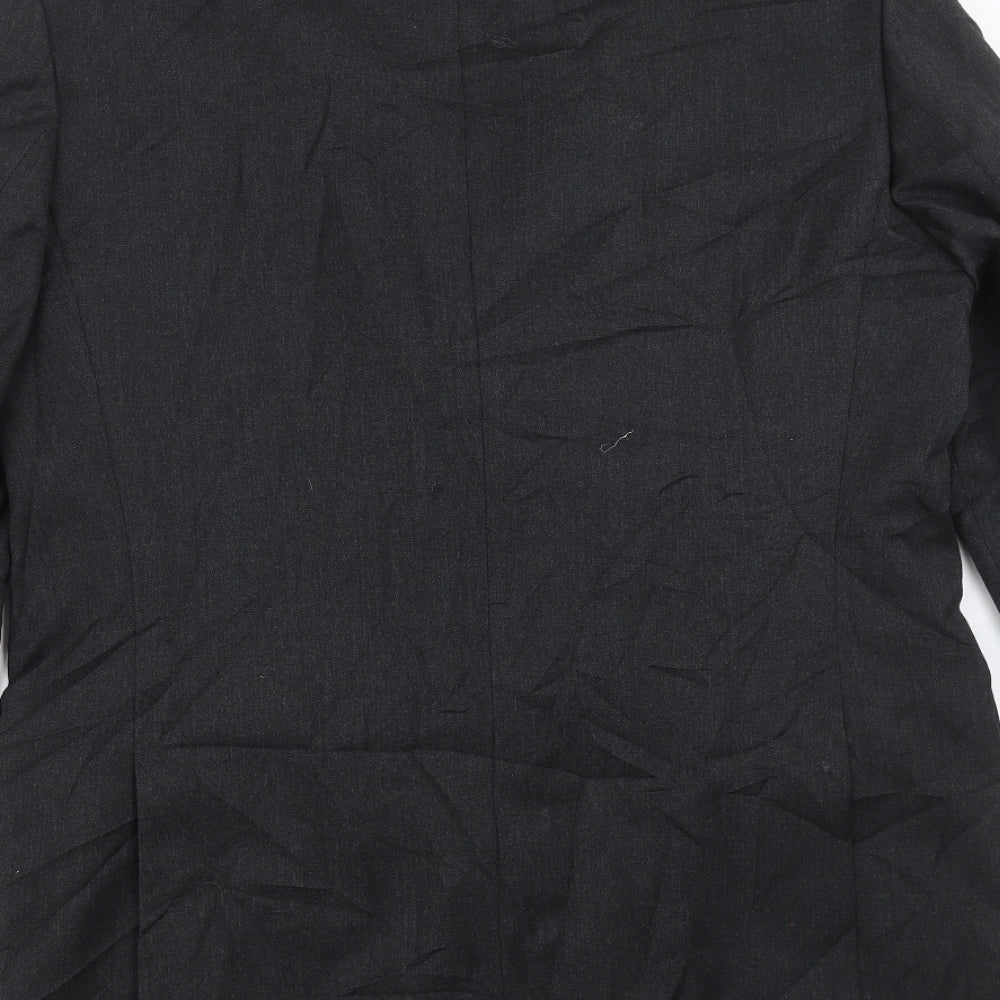 GREENWOODS Mens Grey   Jacket Suit Jacket Size 38