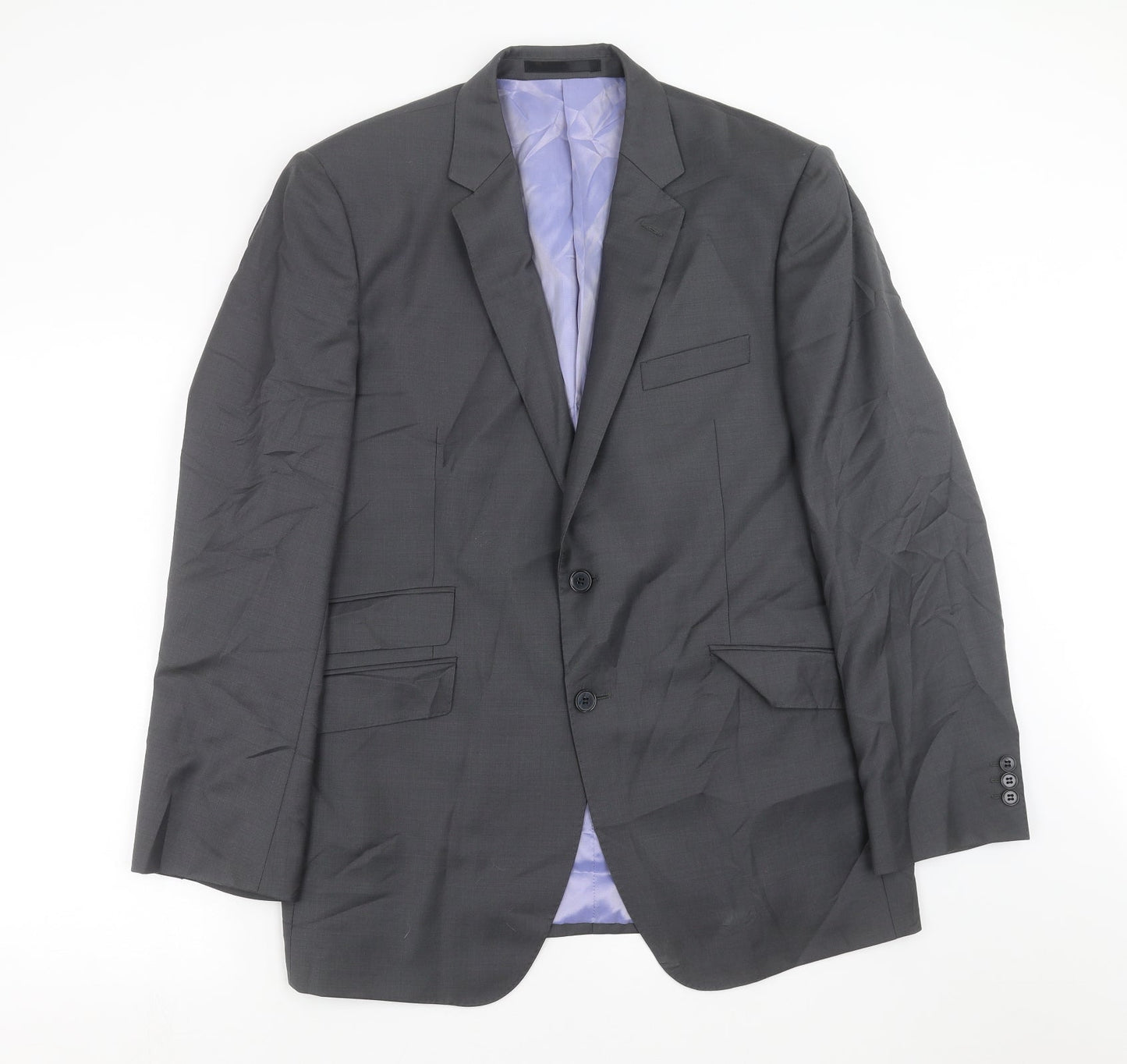 Marks and Spencer Mens Grey   Jacket Suit Jacket Size 42