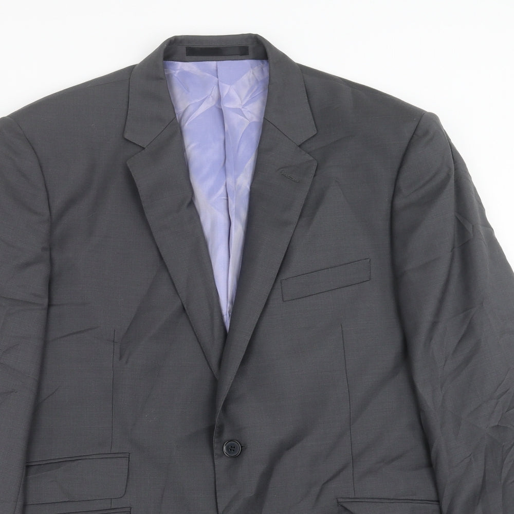 Marks and Spencer Mens Grey   Jacket Suit Jacket Size 42