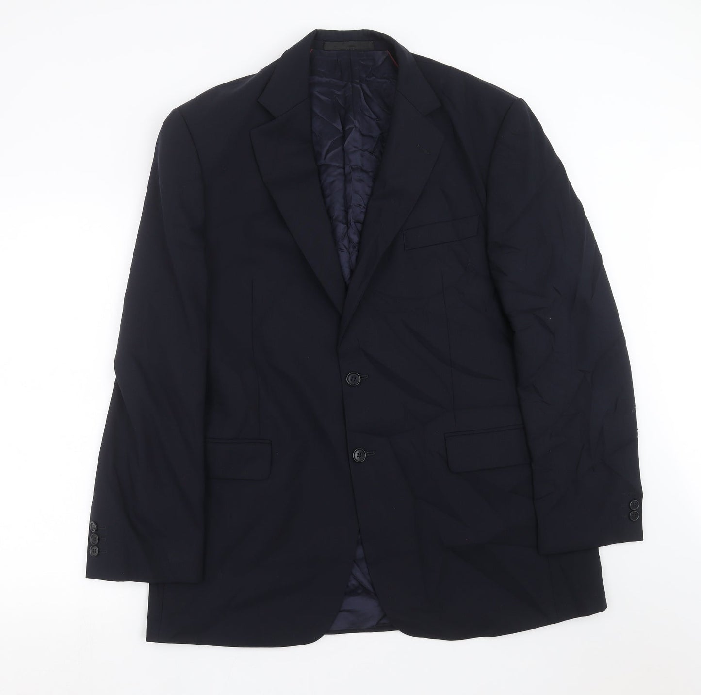 Marks and Spencer Mens Blue   Jacket Suit Jacket Size 42