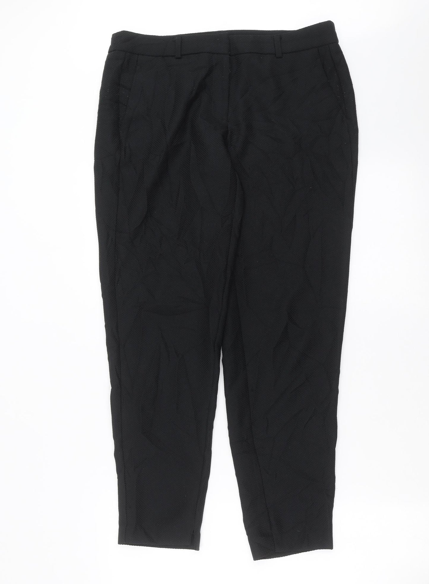 Dorothy Perkins Womens Black   Trousers  Size 12 L28 in