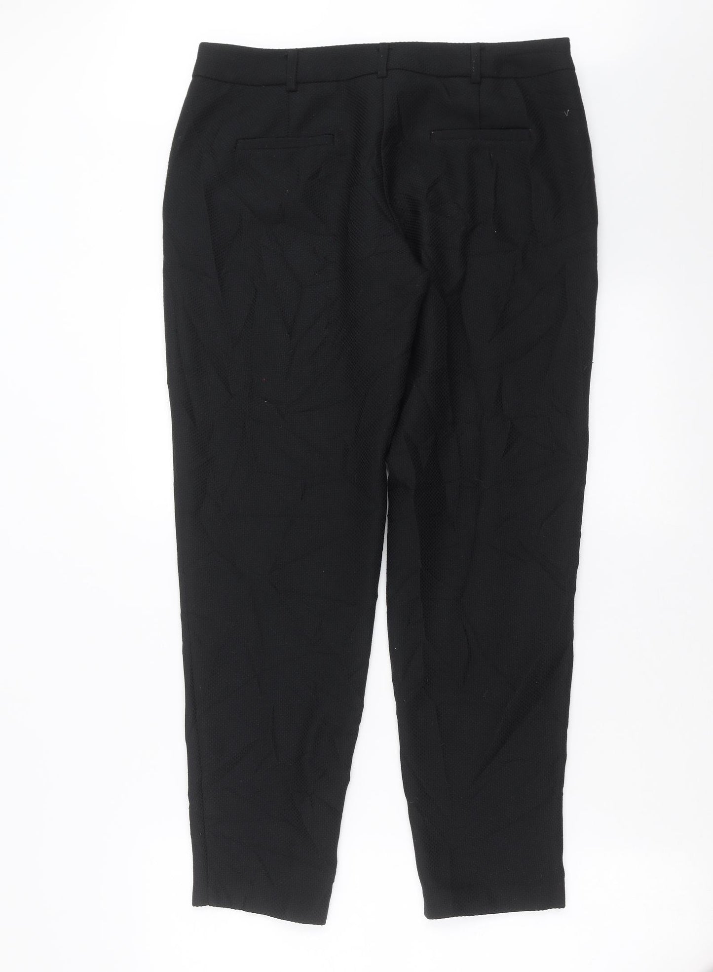 Dorothy Perkins Womens Black   Trousers  Size 12 L28 in