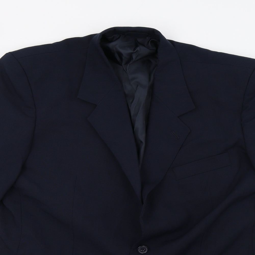 jolliman Mens Blue   Jacket Blazer Size 40