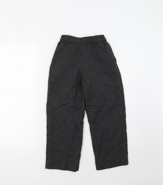 Marks and Spencer Boys Grey    Trousers Size 9 Months - school wear