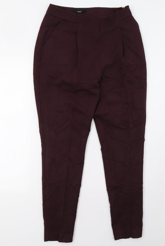 NEXT Womens Purple   Trousers  Size 10 L30 in