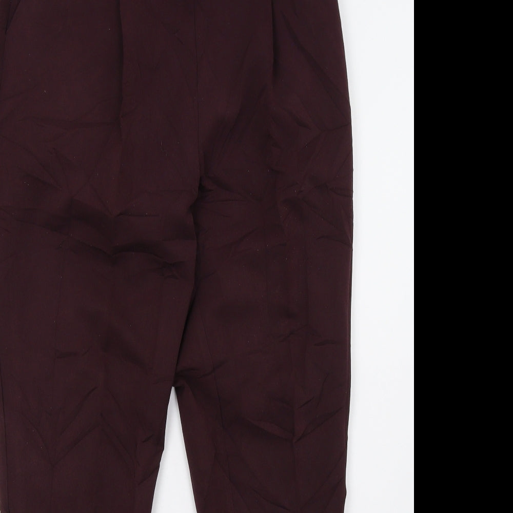 NEXT Womens Purple   Trousers  Size 10 L30 in