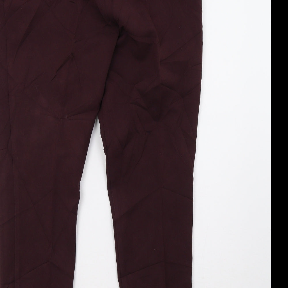 NEXT Womens Purple   Trousers  Size 10 L30 in