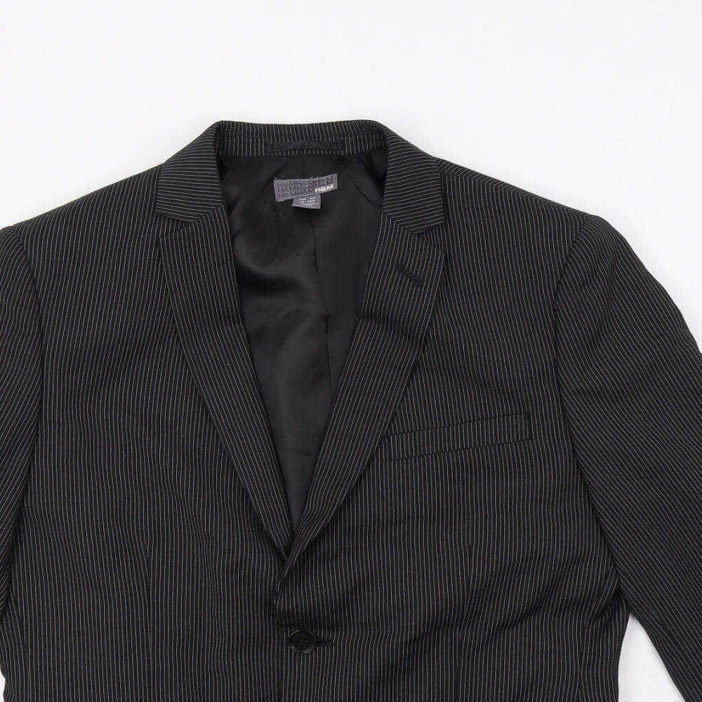 H&M Mens Silver   Jacket Blazer Size 38