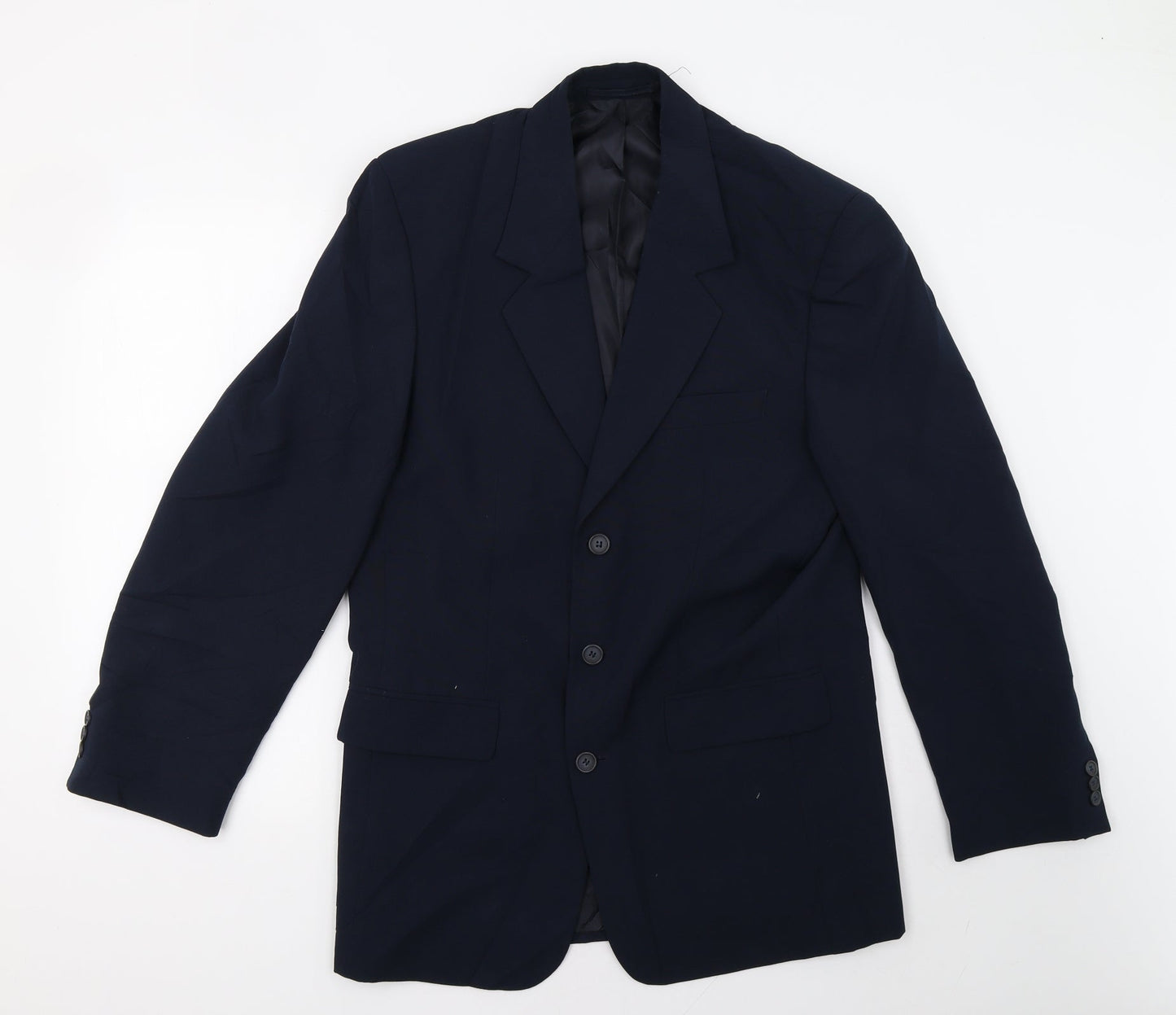 Preworn Mens Blue   Jacket Blazer Size 38