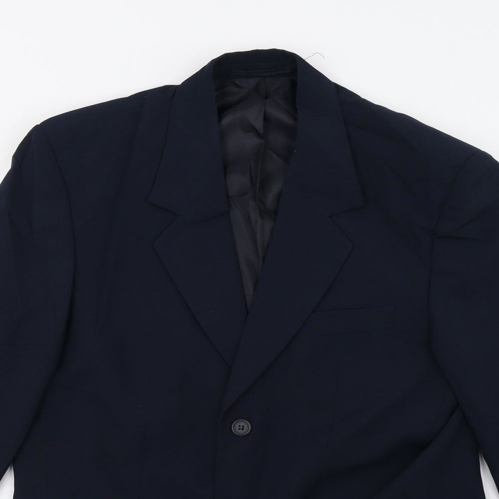 Preworn Mens Blue   Jacket Blazer Size 38
