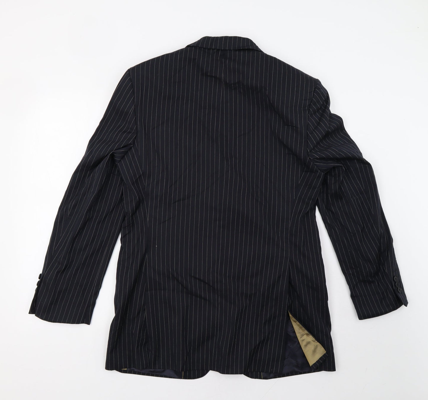 NEXT Mens Blue Striped  Jacket Blazer Size 38