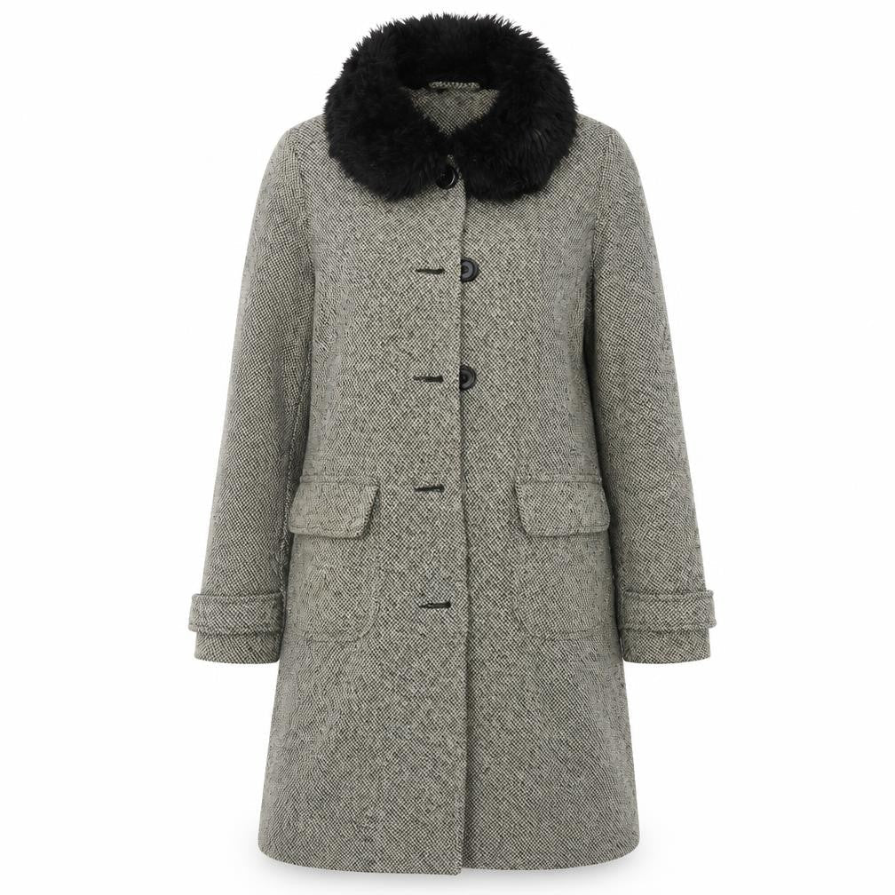 Dorothy Perkins Womens Beige    Coat Size 10