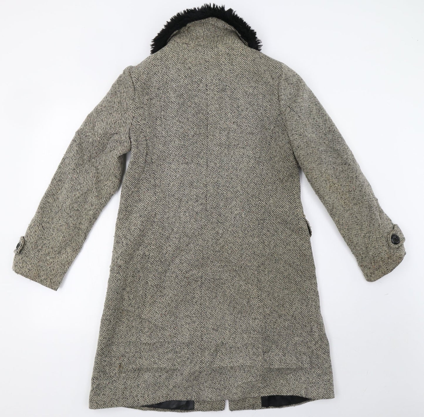 Dorothy Perkins Womens Beige    Coat Size 10