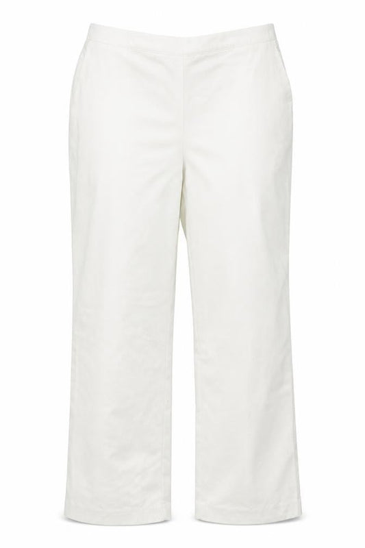 Alfred Dunner Womens White   Trousers  Size 16 L25 in