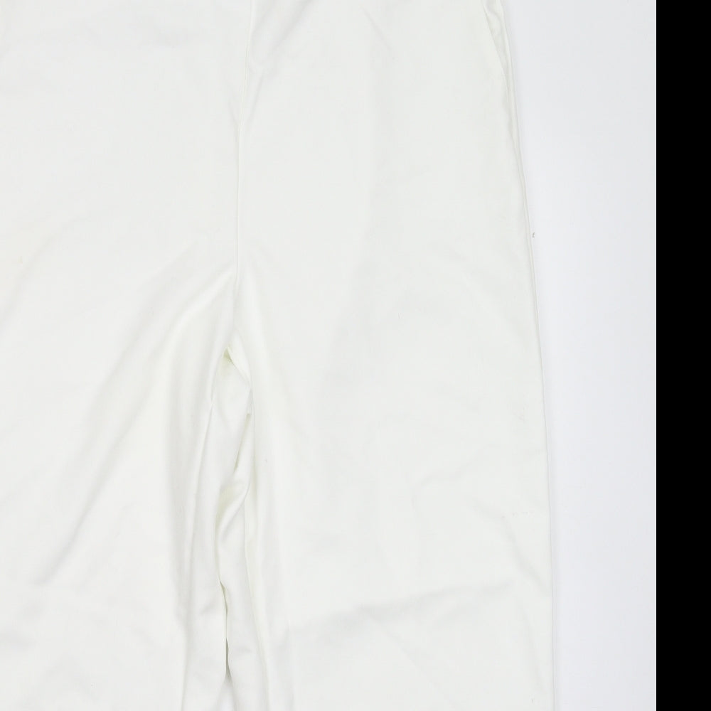 Alfred Dunner Womens White   Trousers  Size 16 L25 in