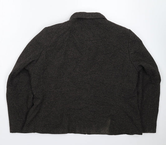Marks and Spencer Womens Grey   Jacket Blazer Size 20
