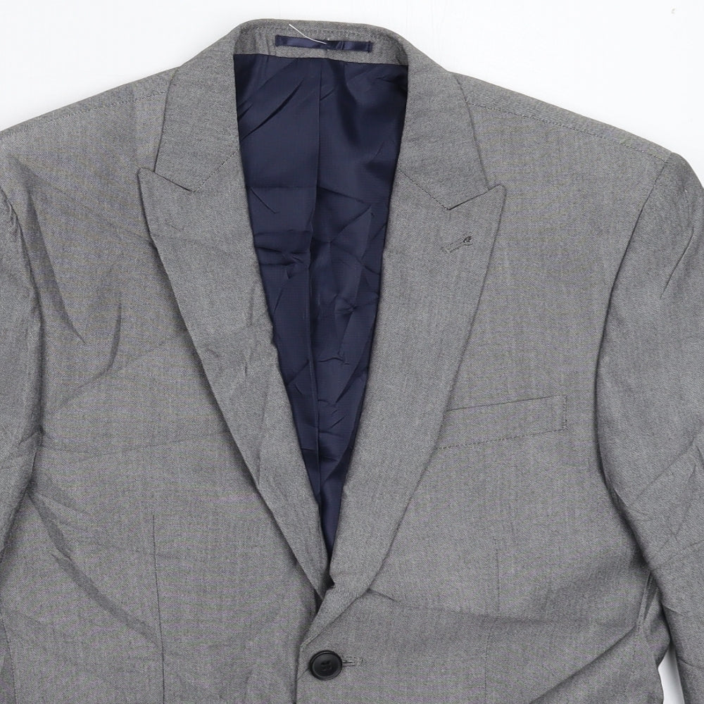 NEXT Mens Grey   Jacket Suit Jacket Size 36