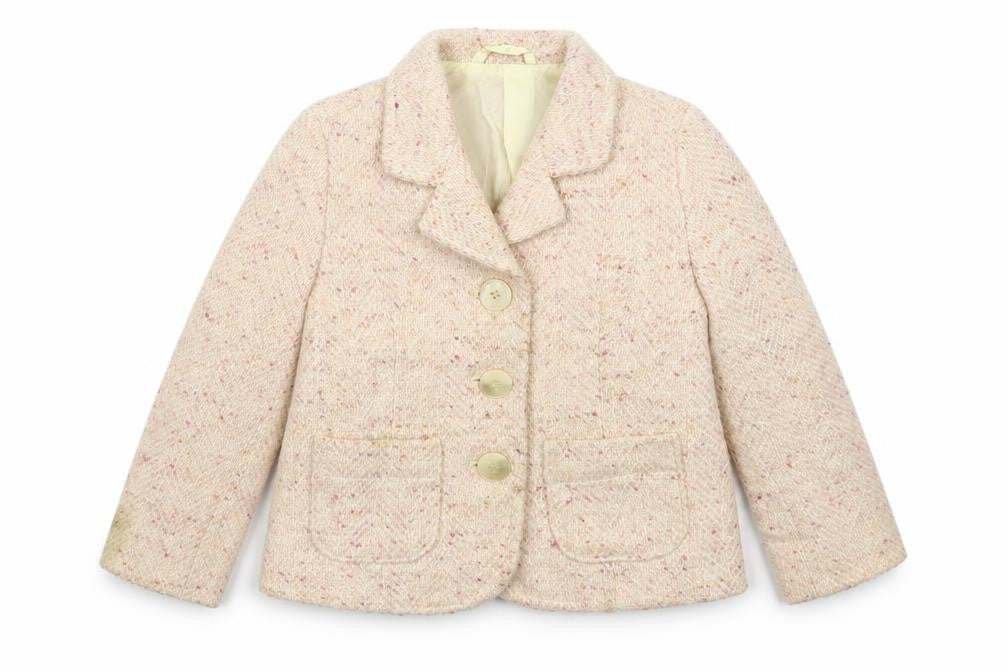 United Colors of Benetton Girls Beige   Jacket Blazer Size 2-3 Years
