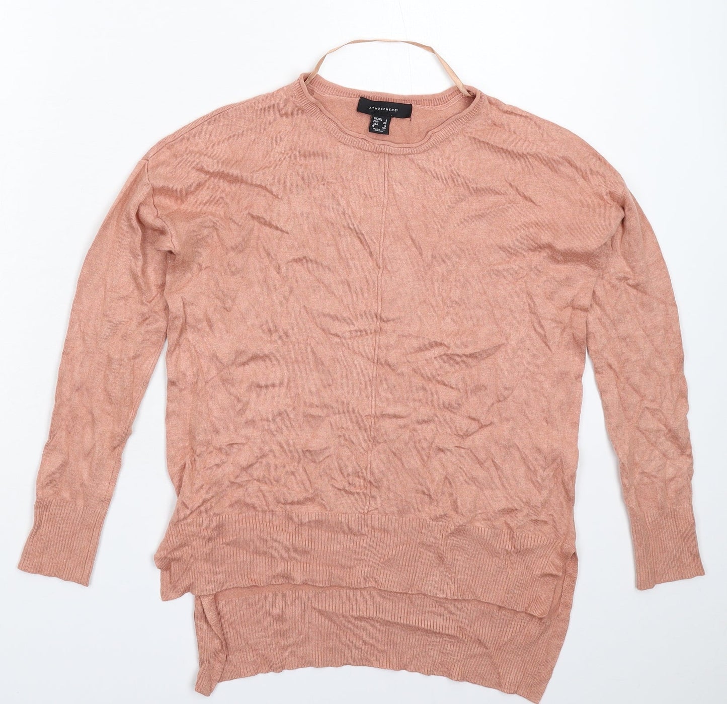 Atmosphere Womens Beige  Knit Pullover Jumper Size 8