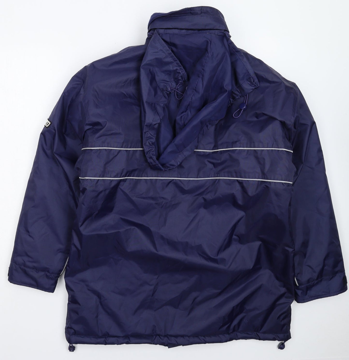 Gaelic Gear Mens Blue   Rain Coat Coat Size XS  - Oversized