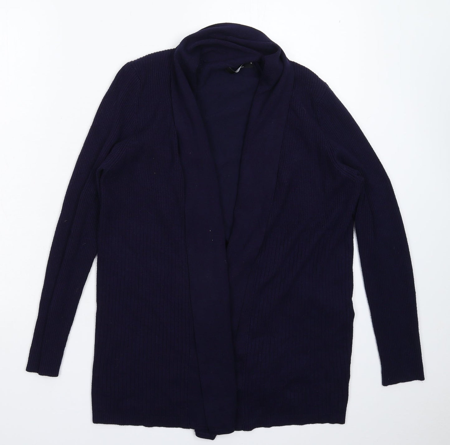 BM Womens Blue  Knit Cardigan Jumper Size S