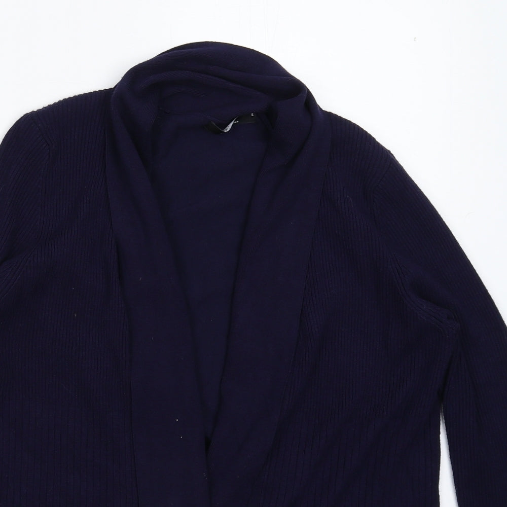 BM Womens Blue  Knit Cardigan Jumper Size S