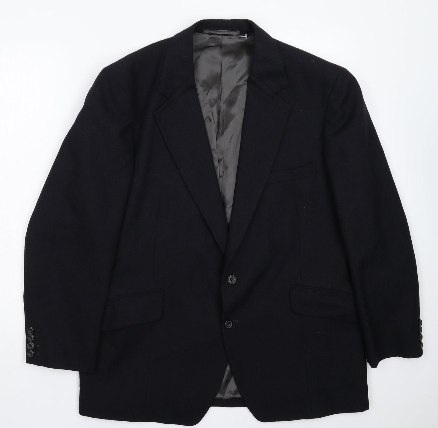 Preworn Mens Blue   Jacket Suit Jacket Size 42