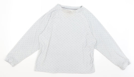 Love to Lounge Womens Grey Polka Dot  Top Pyjama Set Size XS