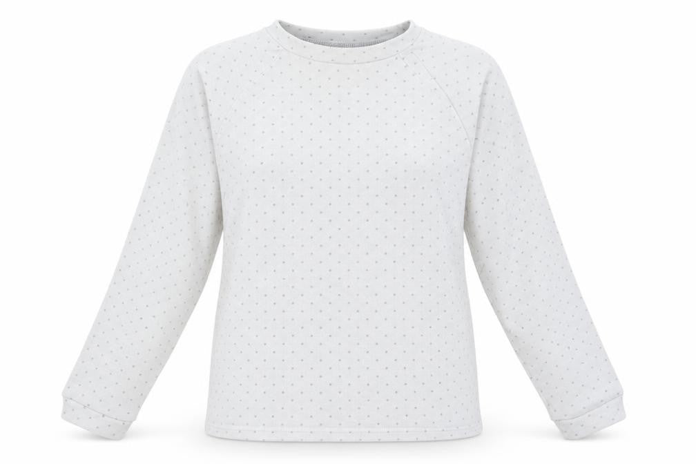 Love to Lounge Womens Grey Polka Dot  Top Pyjama Set Size XS