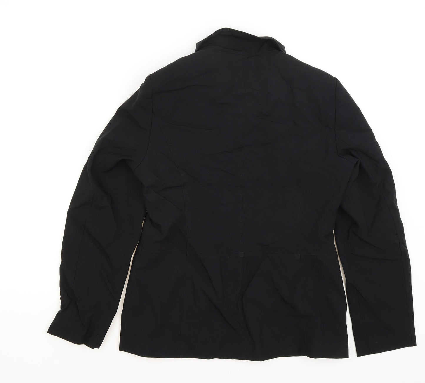 OPUS Womens Black   Full Zip Jumper Size 12