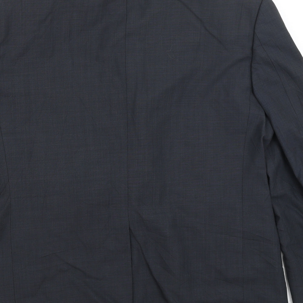 M&S Mens Grey   Jacket Blazer Size L
