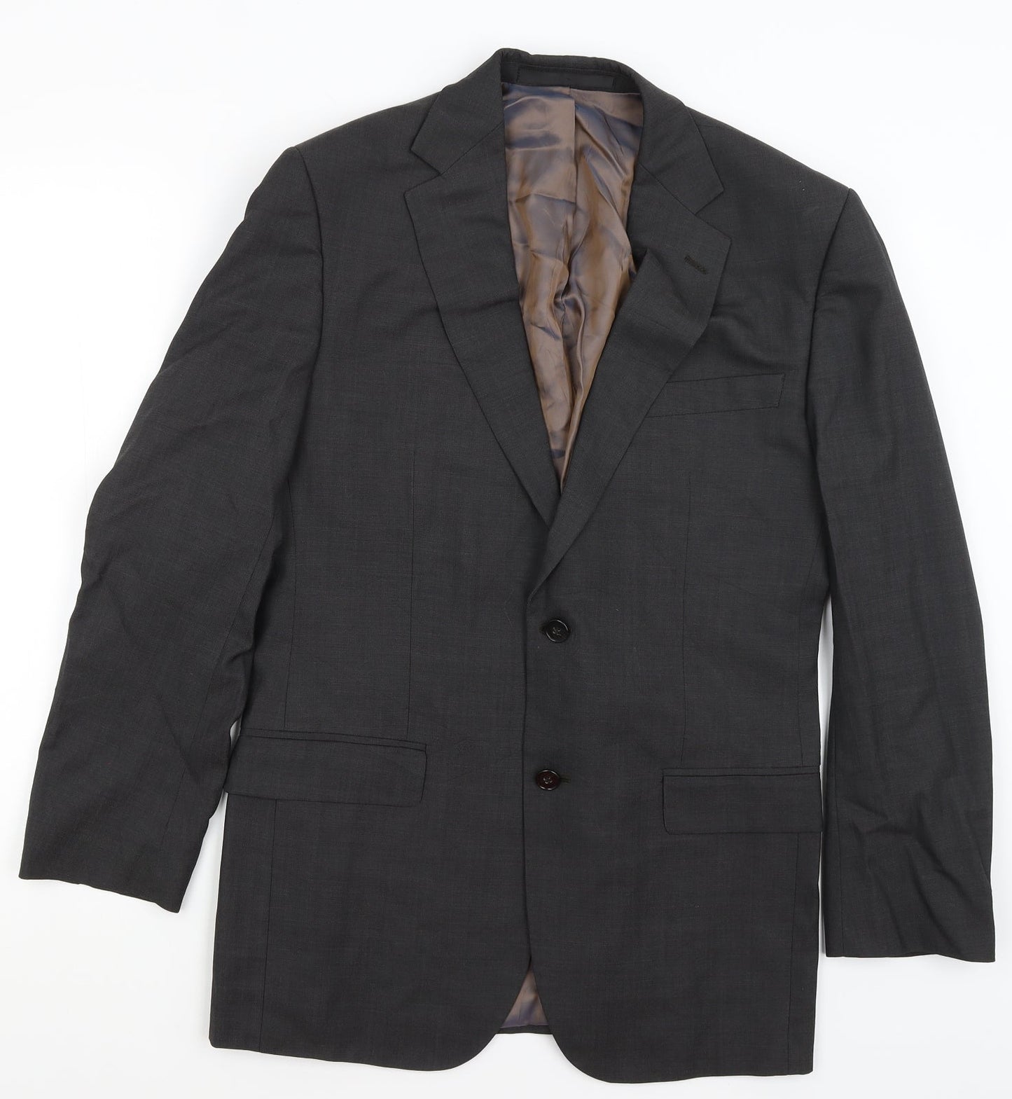 M&S Mens Grey   Jacket Blazer Size M