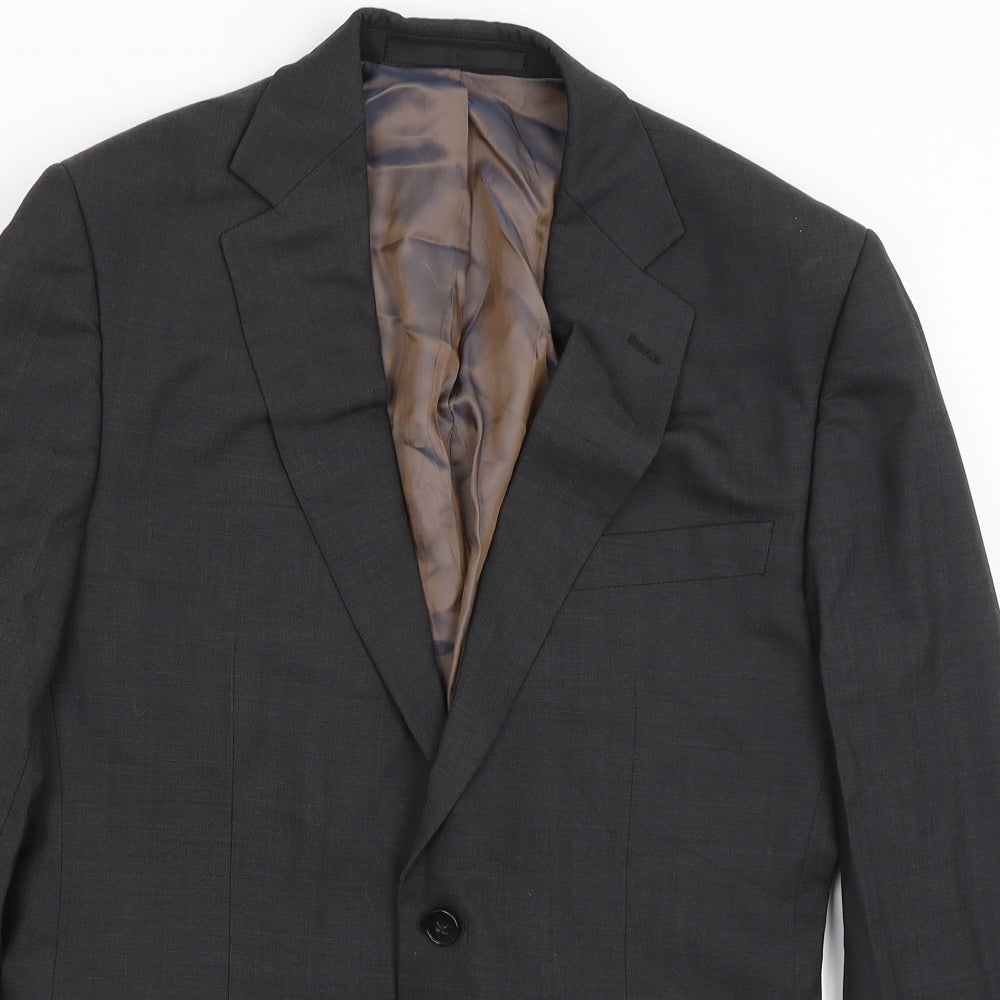 M&S Mens Grey   Jacket Blazer Size M