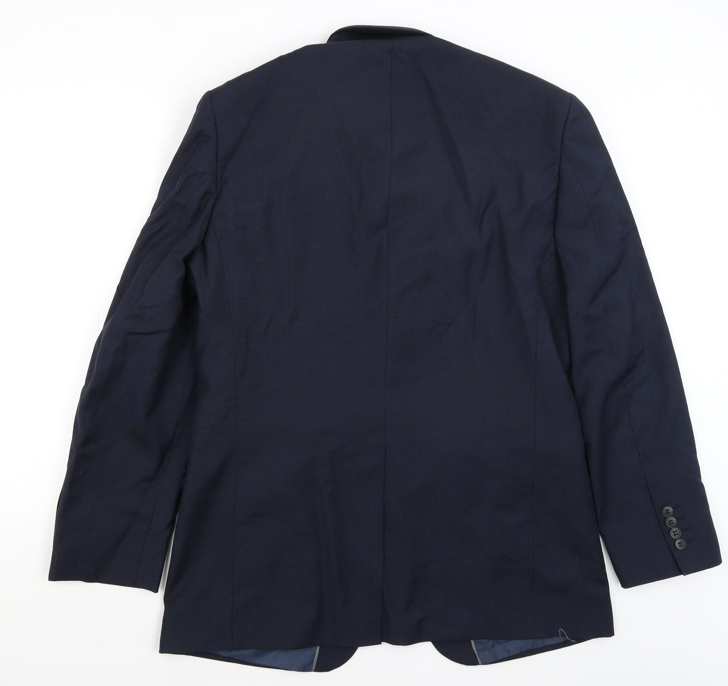 M&S Mens Blue   Jacket Blazer Size L